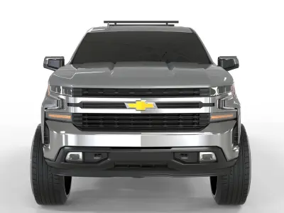 Chevrolet Silverado Camping 2019 3D model