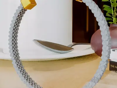 Braided Bracelet 3D model