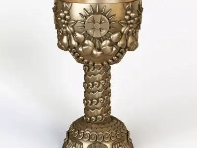 Church bowl for 3D printing 3D print model 3D print model