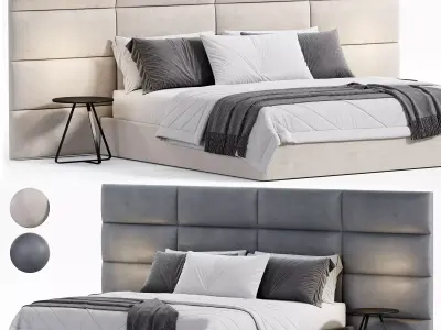 Hidiv Bed By Evgor Luxury 3D model