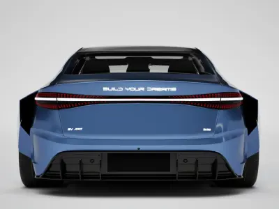 BYD Seal Custom BodyKit 3D model