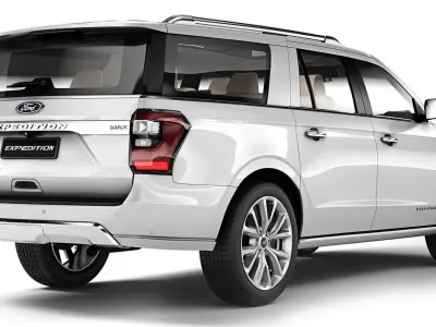 Expedition Platinum Max 2018 3D model