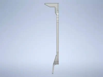 Haltech UC-10 Display Subaru Dash Flat Mount 3D print model