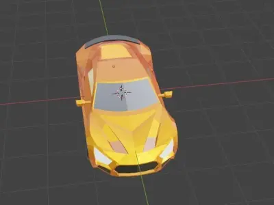 3d smart model car 3D print model