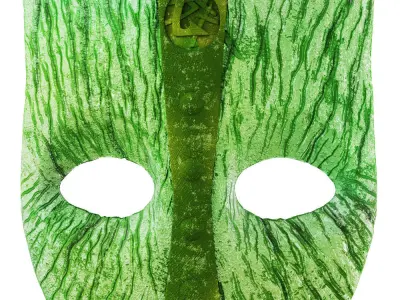 Mask from the movie The Mask 3D model