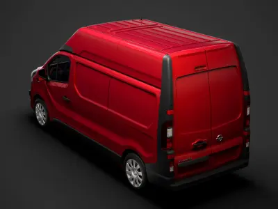Opel Vivaro Van L2H2 2018 3D model