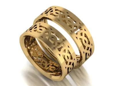 ring set 12 collection1 3D print model