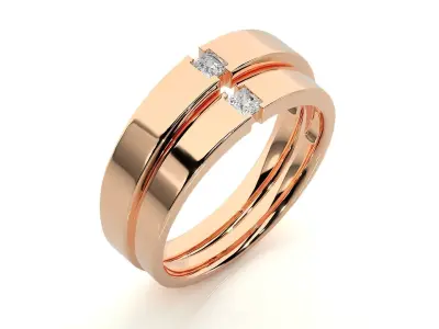 Wedding Band - 9162 3D print model