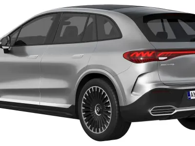 Mercedes-Benz EQE53 AMG SUV 3D model