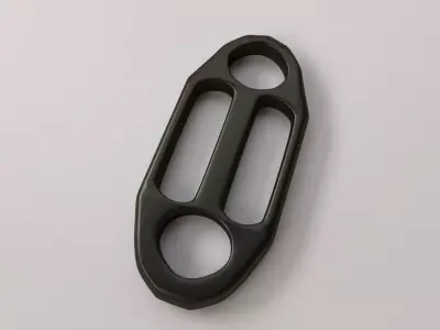 Belay Device V4 3D model