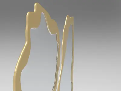 Slater Mirror 3D model