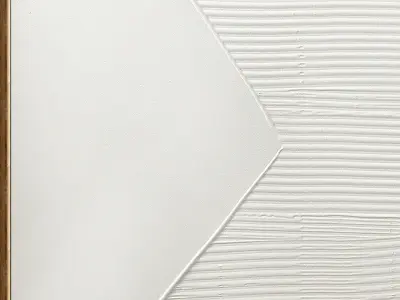 Plaster Two Photo Frame 353 Low-poly 3D model
