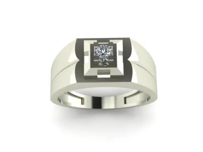 men wedding ring 3D print model buy