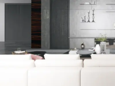 living Italian Milotti room 3D model