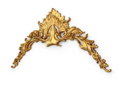 Classic decor ornament 324 3D model