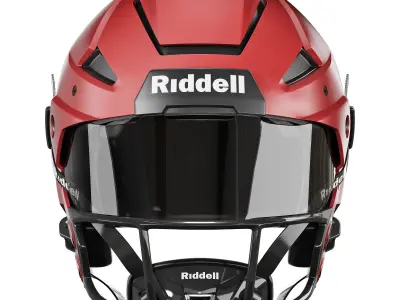 Riddell axiom helmet 3d print model 3D model