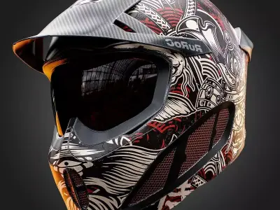 How to texture a helmet with substance painter Texture