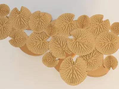 Fillo Long Table 3D model