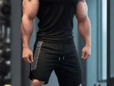 Gym Clip Art x40 3D model