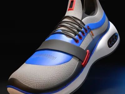 Modern Sneaker 3D model