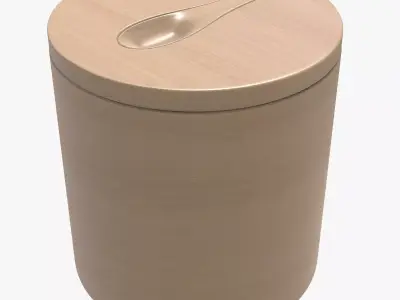 Powder Container 3D model