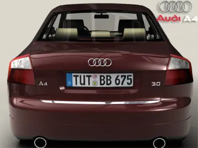 Audi A4 3D model