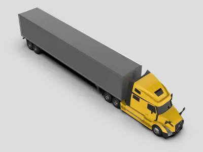 volvo vnl 860 continar 3D print model