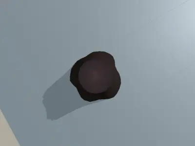 Simple stump model Free low-poly 3D model