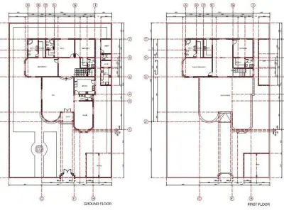 Luxury House Concept 3D model