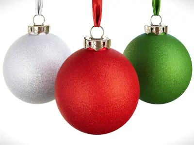 Christmas Bauble Decoration 3D model
