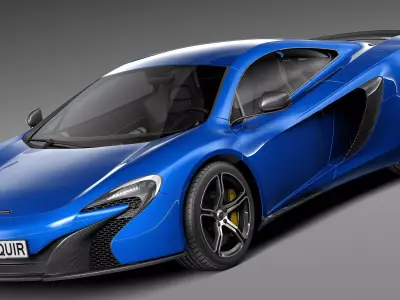 Mclaren 650S Coupe 2015 3D model
