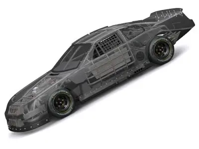 NASCAR HI DETAIL 2007 3D model