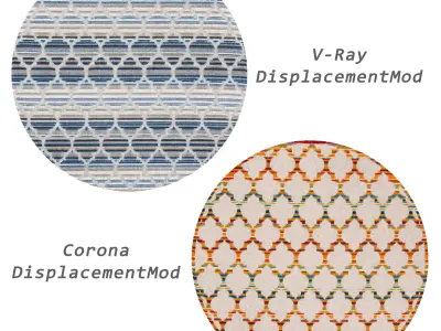 Rugs No 434 Low-poly 3D model
