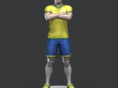 Ronaldo Nazario 3D Printable 3D print model