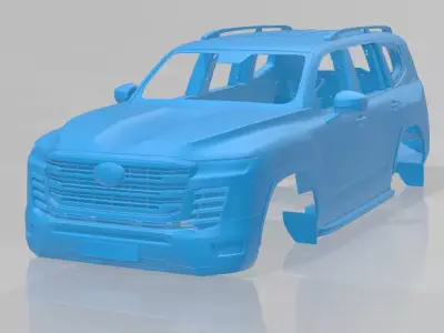 Toyota Land Cruiser 300 2022 - Body Car Model 3D print model