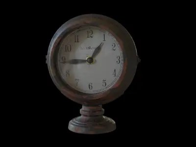 Cramden Table Clock Tabletop Clock Mantel Clock 3D model 3D model