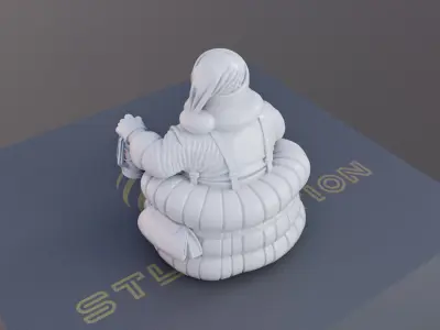 Santas Cozy Lantern 3D Printable Christmas Santa Model 3D print model