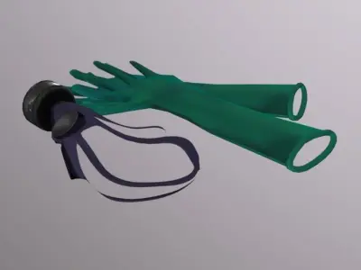 Rat Catcher props Low-poly 3D model