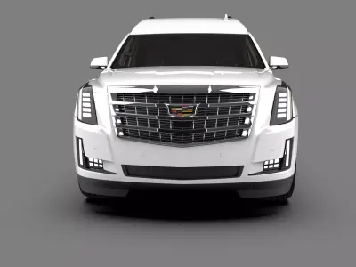 Cadillac Escalade Limousine Luxury Stretch SUV 3D model