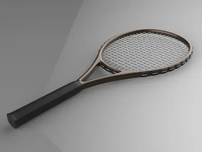 TENNIS RACQUET 3D MODEL 3D model