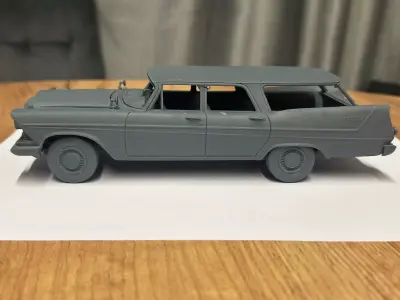 Plymouth Sport Suburban 1958 3D print model