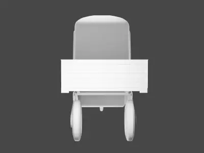 Delivery Truck From Stray Game Untextured Free 3D model