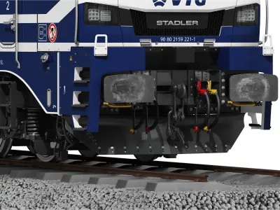 Stadler Euro Dual VTG 3D model