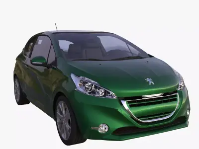 Car hyundai 3D model