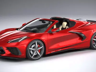 Chevrolet Corvette C8 Stingray CG 2020 3D model