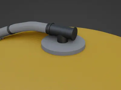 ICPS - Rocket Second Stage 3D model