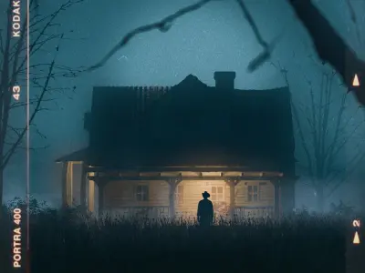 Abadoned House Full Scene 3D model