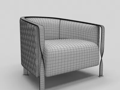 Lounge Arm Chair 3D model