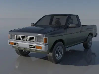 Nissan Hardbody D21 1994 3D print model