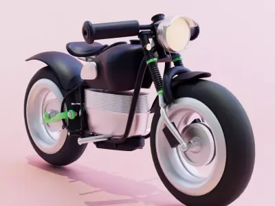Motorcycle 3D model by yuranjun3